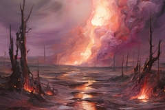 Default_An_ethereal_dystopian_solar_flare_cascades_across_the_0