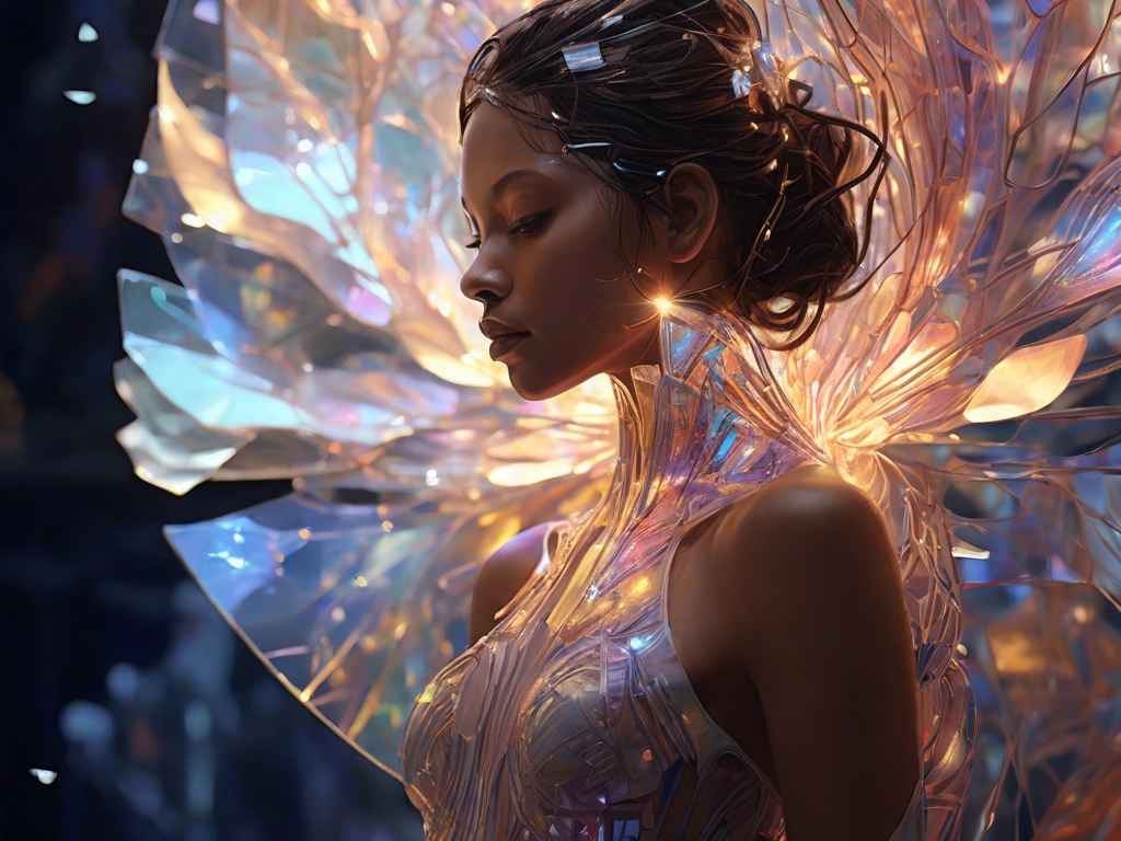 Default_A_shimmering_ethereal_figure_drifts_through_a_digital_1