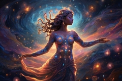Default_A_galaxydappled_figure_floats_amidst_twinkling_celesti_0
