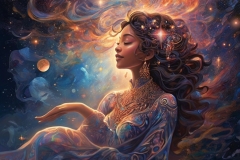 Default_A_galaxydappled_figure_floats_amidst_twinkling_celesti_1