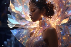 Default_A_shimmering_ethereal_figure_drifts_through_a_digital_1