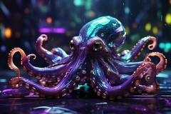 Default_A_kaleidoscopically_glitching_Glaartian_octopus_captai_0