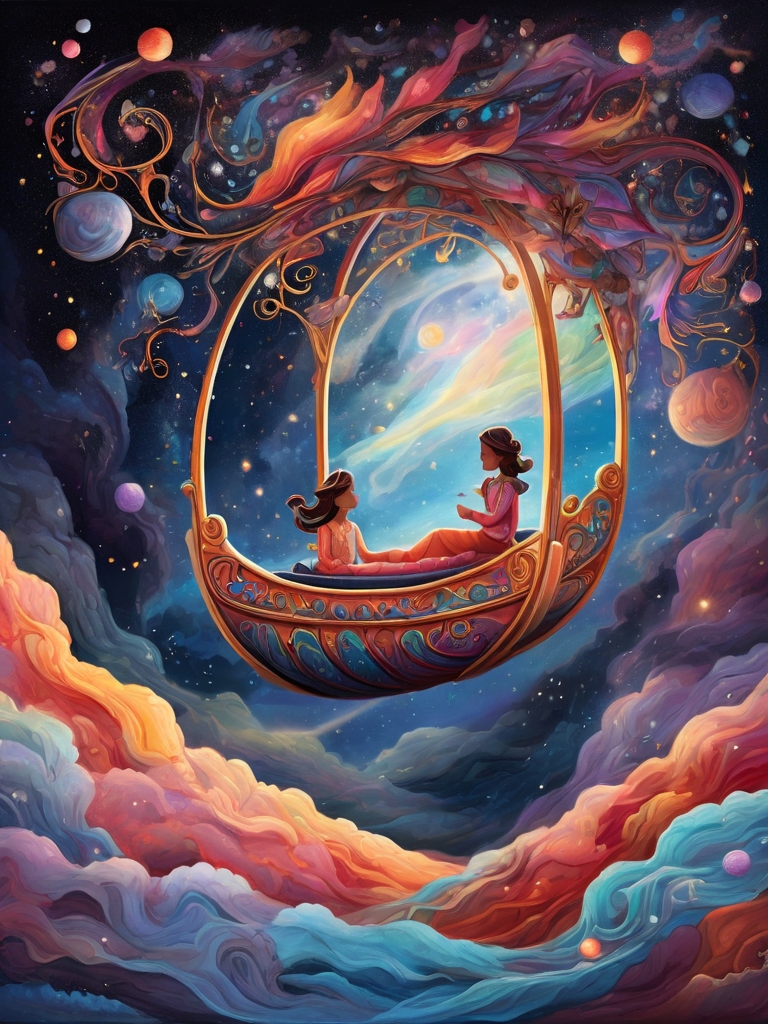Default_A_magically_soaring_chromatic_galactic_gondola_adorned_1