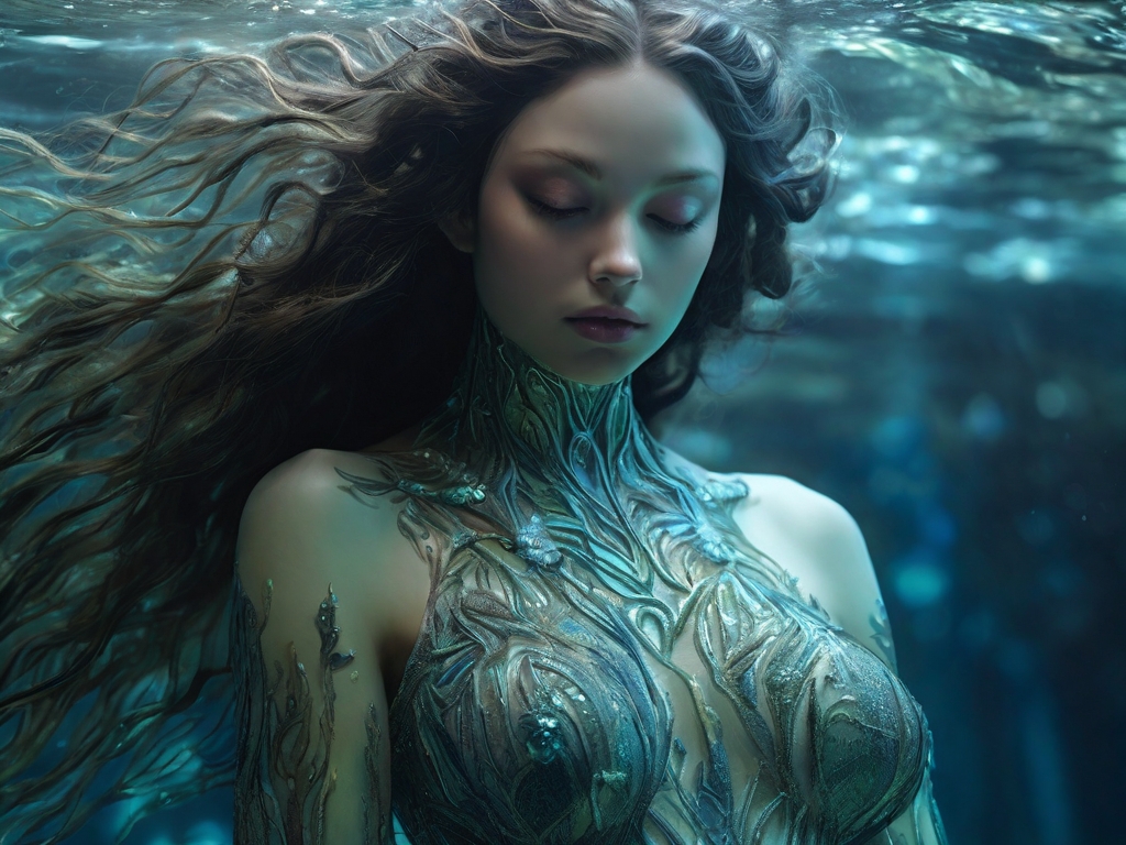 Default_In_a_dreamlike_neonlit_scene_a_stunning_selkie_emerges_1