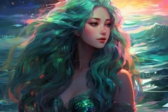 Default_A_luminous_shimmering_selkie_of_digital_anime_her_skin_1