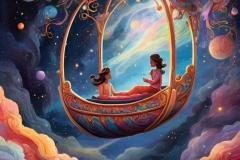 Default_A_magically_soaring_chromatic_galactic_gondola_adorned_1