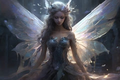 Default_A_vividly_haunting_fairy_her_ethereal_beauty_contraste_1