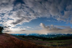 Landschaft bei Nacht