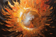 Default_A_blazing_virtual_solar_flare_captured_in_an_acrylic_p_0