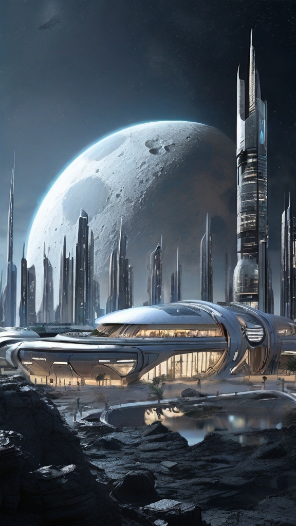 Default_In_a_postapocalyptic_world_a_dazzling_lunar_colony_sta_0