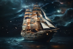 Default_In_the_hauntingly_ethereal_Polaroid_a_cosmic_caravel_d_1