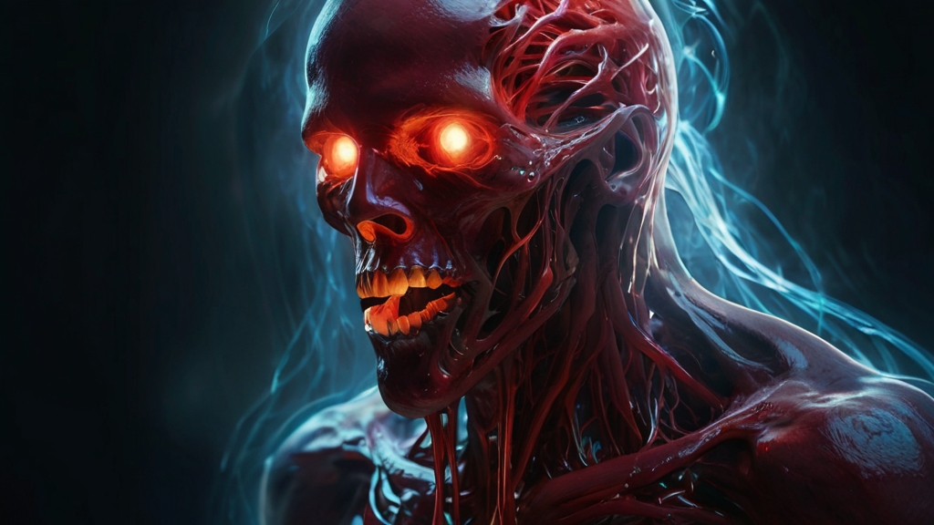 Default_A_ghastly_visage_of_a_mythical_bloodcurdling_plasma_ph_0