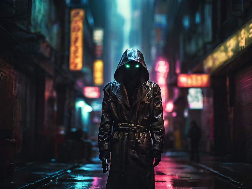 Default_In_the_dimlylit_alley_of_a_cyberpunk_city_intricate_ne_1